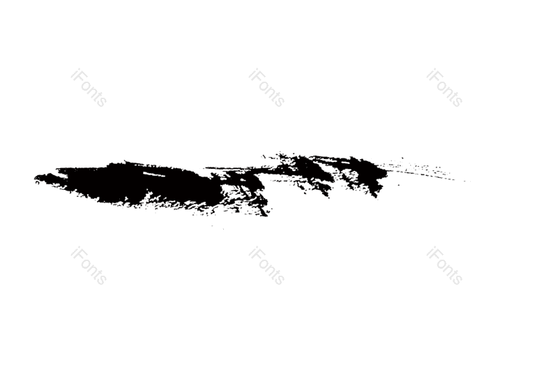 中国风图片,油画笔触元素,墨迹PNG,笔触免抠素材